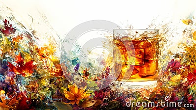 Sip and unwind: steam Stock Photo
