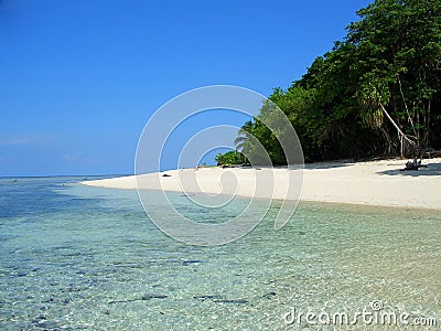 Sipadan island beach Stock Photo