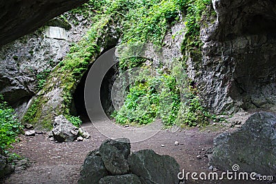 Sipka cave Stock Photo