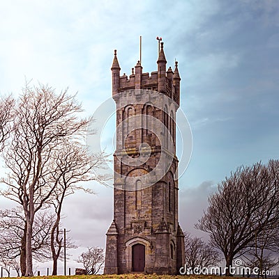 Sir William Wallace Tower, South Ayrshire, Stock Photo