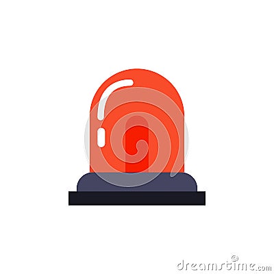 siren icon. Element of cyber security icon for mobile concept and web apps. Colored siren icon can be used for web and mobile Stock Photo
