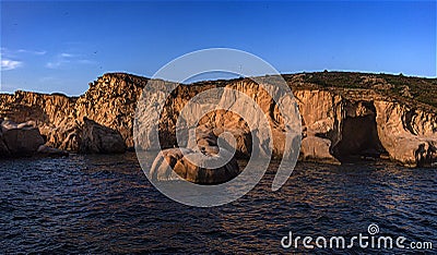 Siren reefs foca izmir Turkey Stock Photo