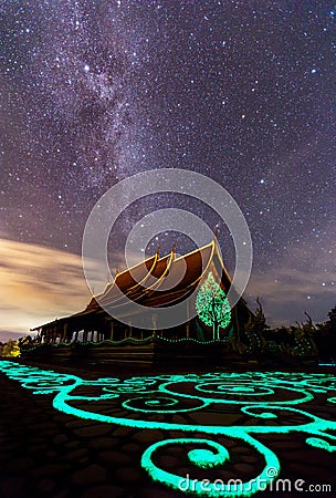 Sirindhorn Wararam Phu Prao Temple Wat Phu Prao, The Unseen Temple Stock Photo