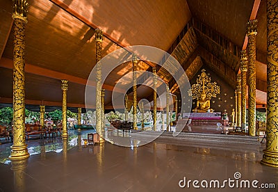 Sirindhorn Wararam Phu Prao Temple Wat Phu Praoin Ubon Ratchathani province Stock Photo