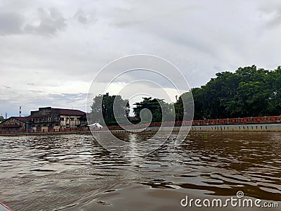 siring banjarmasin and the river of Martapura Stock Photo