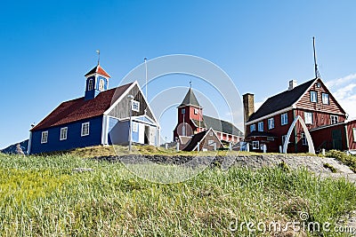 Sisimiut, Greenland Stock Photo