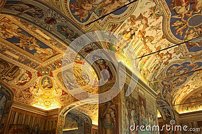 The Sistine Chapel Editorial Stock Photo