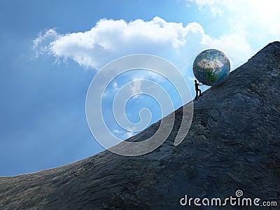 Sisyphus Stock Photo