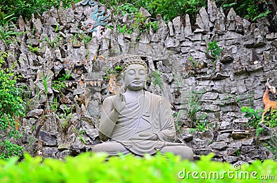 Sitting buddha nirvana 3 Stock Photo