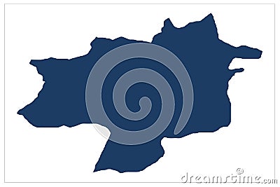 Sivas Turkey Turkey Isolated map illustration on white background Cartoon Illustration