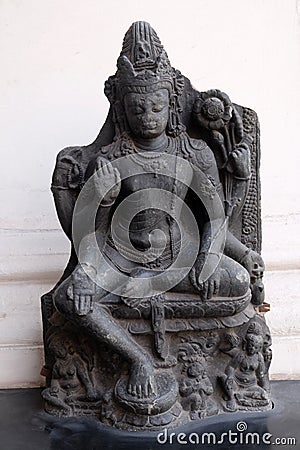 Six armed Avalokitesvara Editorial Stock Photo