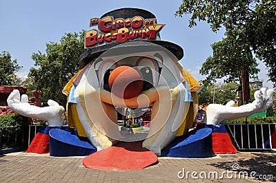 Six Flags Mexico Editorial Stock Photo