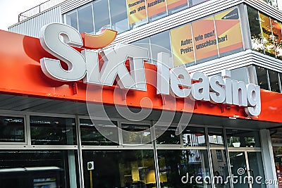 Sixt Leasing Editorial Stock Photo