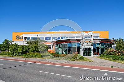Sixt rental office in Rostock, Germany Editorial Stock Photo