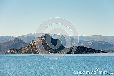 Skadarsko jezero in Montenegro Stock Photo