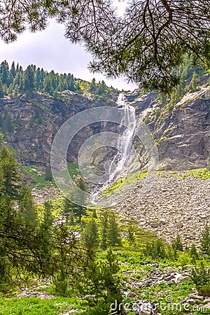 Skakavitsa waterfall, Bulgaria Stock Photo
