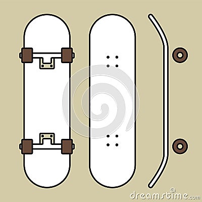 Skateboard Stock Photo