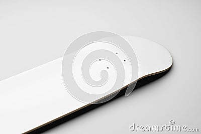 Skateboard deck isolated Stock Photo