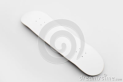 Skateboard deck isolated Stock Photo