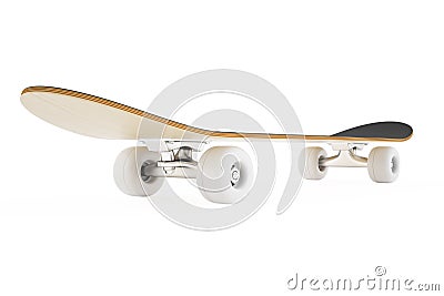 Skateboard isolated on a white background Stock Photo