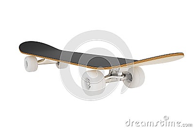 Skateboard isolated on a white background Stock Photo