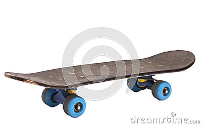 Skateboard Isolated On White Stock Photo