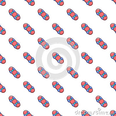 Skateboard pattern seamless Vector Illustration