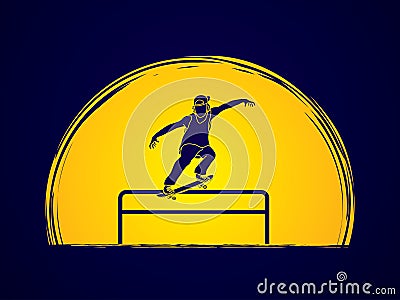 Skateboard Vector Illustration