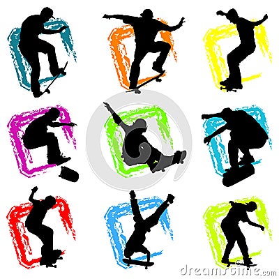 Skateboard vector Vector Illustration