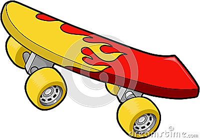 Skateboard Vector Illustration Vector Illustration