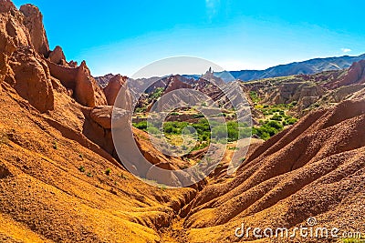 Skazka Canyon Landscape 13 Stock Photo