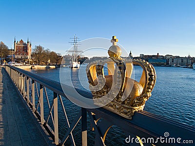 Skeppsholmen island, Stockholm Stock Photo