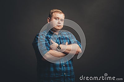 Skeptic, unsure, uncertain, doubts concept Stock Photo