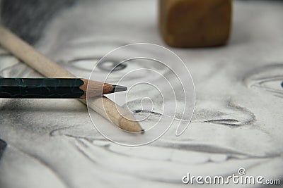 Sketch art concept Editorial Stock Photo