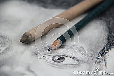 Sketch art concept Editorial Stock Photo