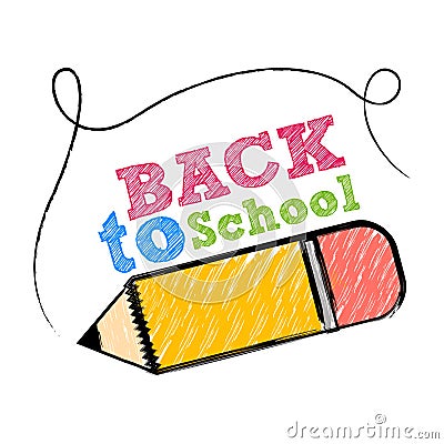 Back to school Vector Illustration