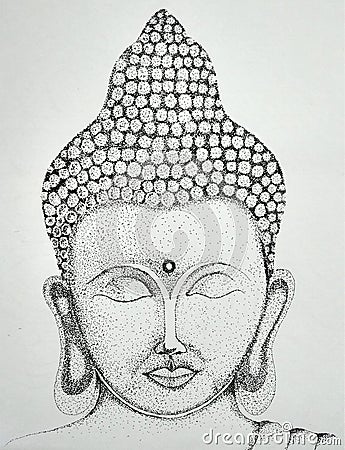 Sketch Drawing.Pencil Drawing.Sketch artist.Painting.Hand drawn vector illustration. Sketch. Isola. Stock Photo