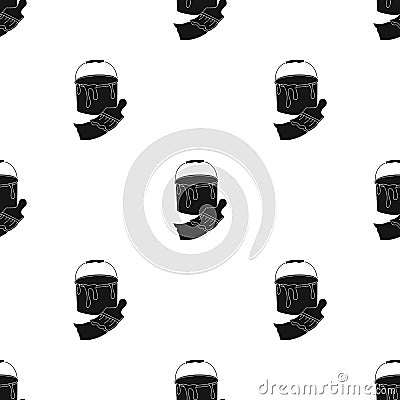 Sketchbook with drawings icon in Black style isolated on white background. Artist and drawing pattern stock vector Vector Illustration
