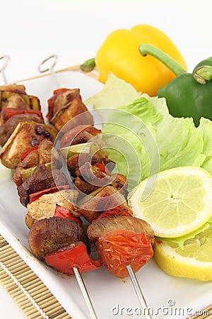 Skewer Stock Photo