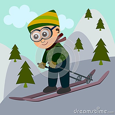 Ski Stock Photo