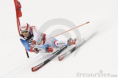 SKI: Alpine Ski World Cup Alta Badia Giant Slalom Editorial Stock Photo