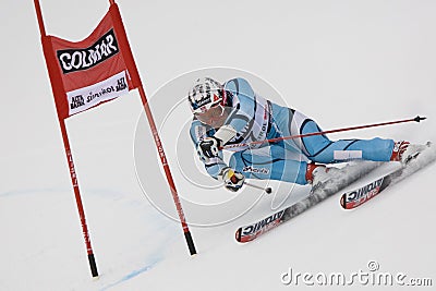 SKI: Alpine Ski World Cup Alta Badia Giant Slalom Editorial Stock Photo