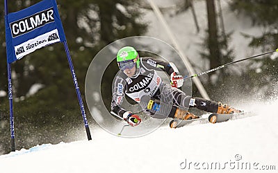 SKI: Alpine Ski World Cup Alta Badia Giant Slalom Editorial Stock Photo