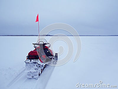 Ski-Doo Safari Stock Photo