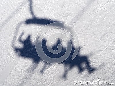 Ski lift Stock Photo