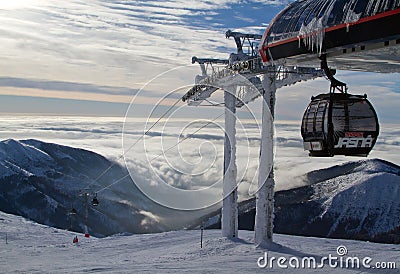 Ski resort Jasna Slovakia Europe Editorial Stock Photo