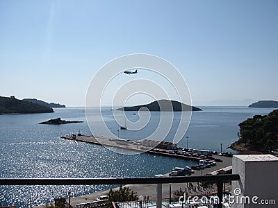 Skiathos in the Aegean Sea Editorial Stock Photo