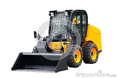 Skid steer loader Stock Photo