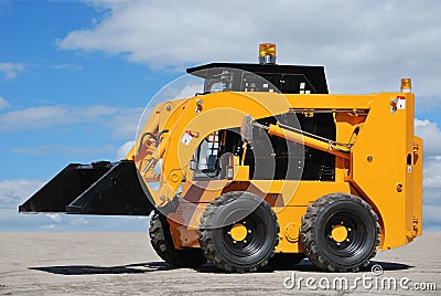 Skid steer loader Stock Photo