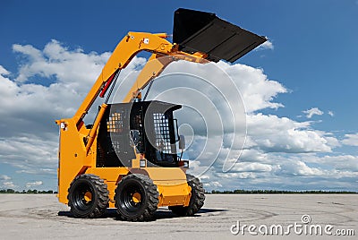 Skid steer loader Stock Photo